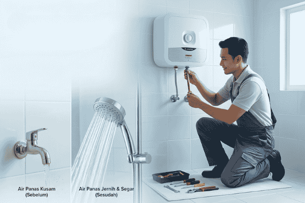 Cara Mengatasi Bau pada Air Panas