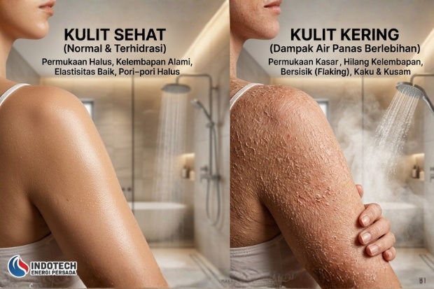 Dampak Air Panas pada Kulit