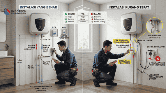 Instalasi yang memengaruhi kinerja