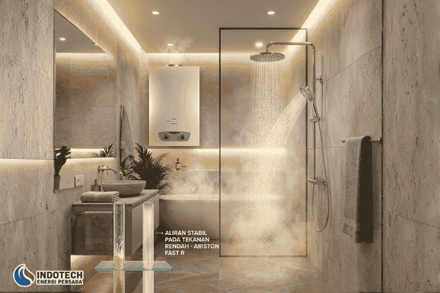 Pentingnya Water Heater untuk Tekanan Rendah